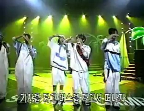 [perf] Shinhwa - Eusha! Eusha! (Music camp 1998)