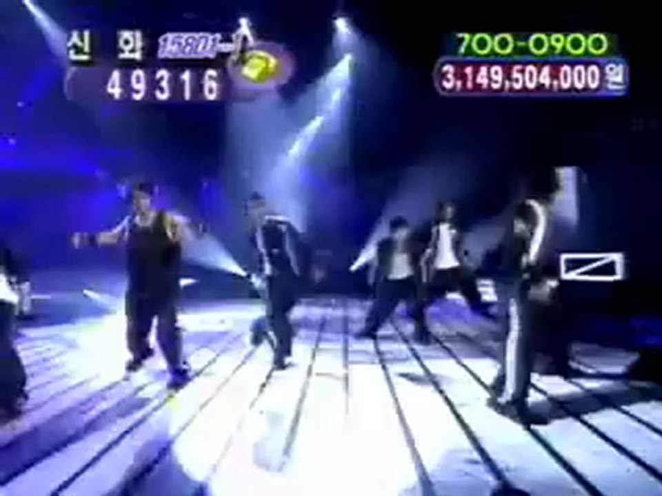 [perf] Shinhwa - YO (Music bank 1999)