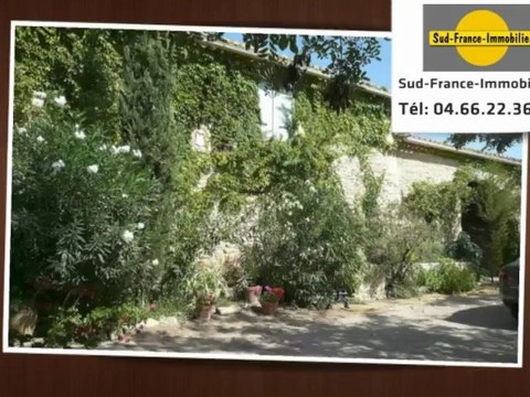 Réf. 1305 - A vendre - maison - REMOULINS (30210) - 4 pièces - 130m²