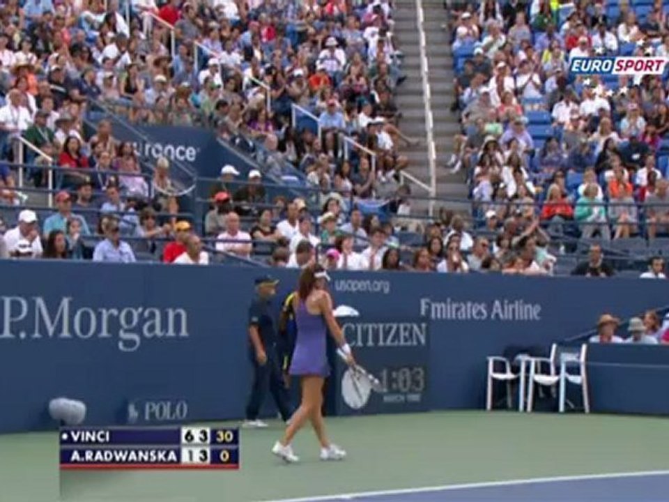 Vinci vs Radwanska: Seçmeler