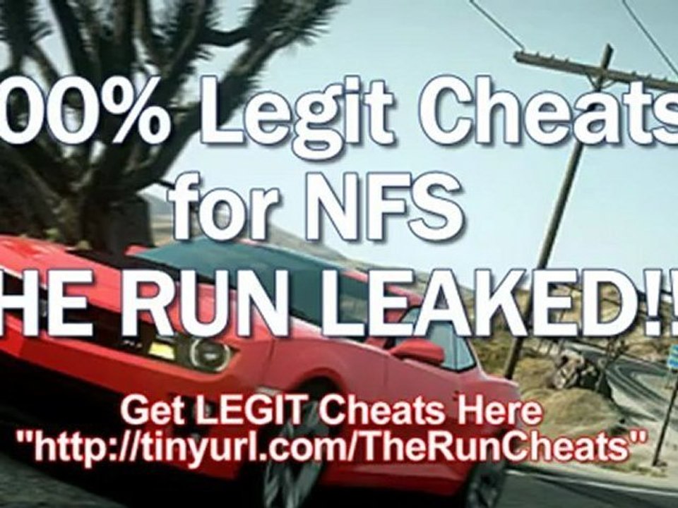 100% Legit Cheats for NFS THE RUN LEAKED!!!