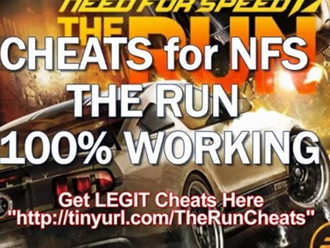 CHEATS for NFS THE RUN 100% WORKING