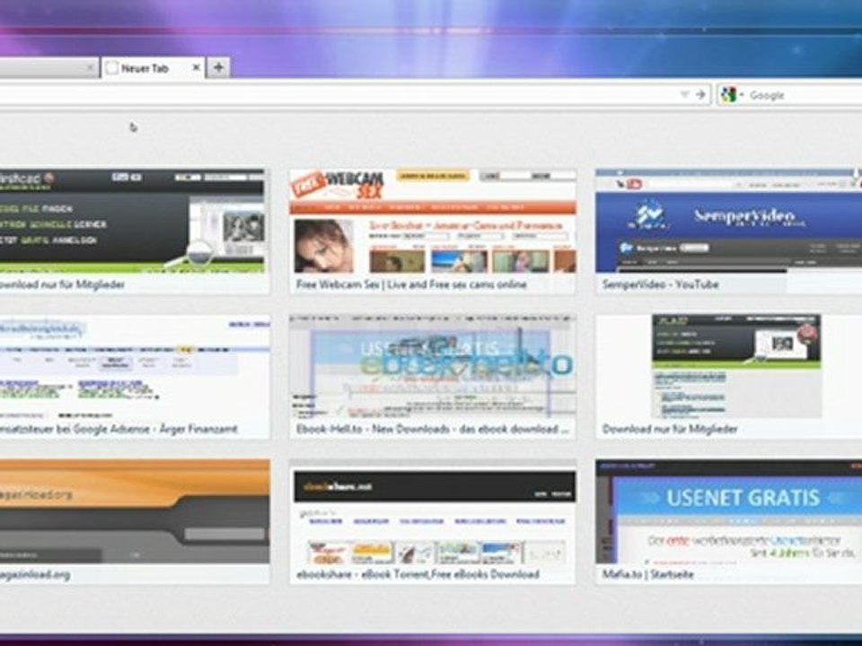 Firefox 13: NewTab-Seite abschalten