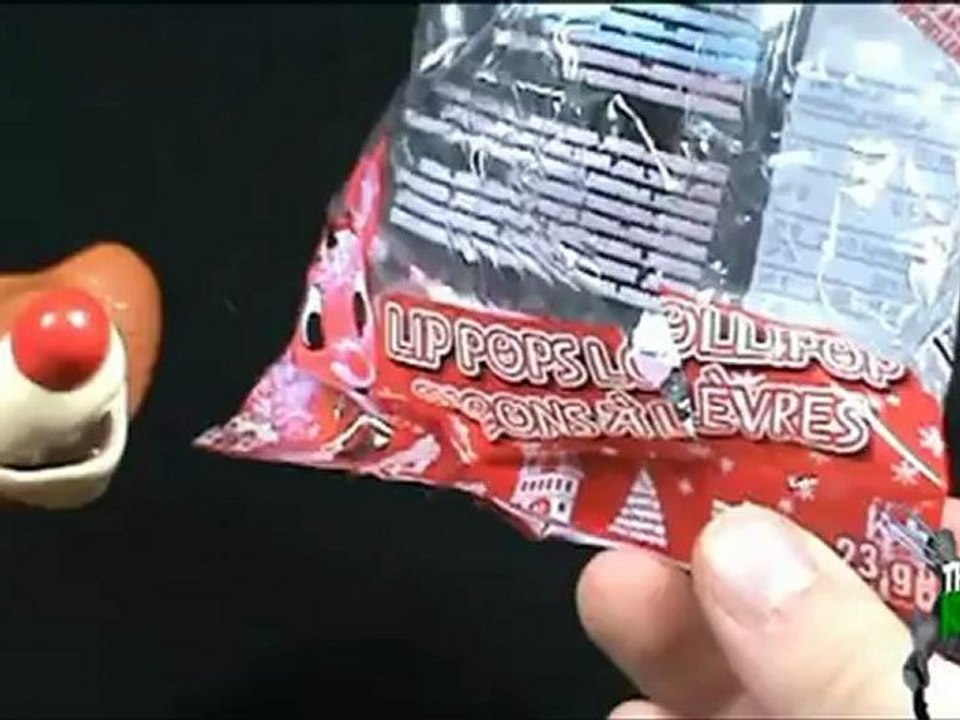 Christmas Spot - Rudolph the Red Nosed Reindeer Lip Pops Lollipop