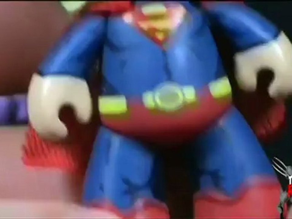 Collectible Spot - Mezco DC Universe Mez-itz 2" Mini Figures Superman and Mongul