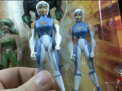 Toy Spot - Mattel Justice League Unlimited Fan Collection Fire, Ice and Green Lantern