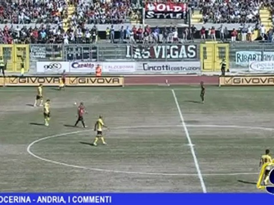Nocerina - Andria 2-2 | I commenti post-gara di Vincenzo Cosco e Gaetano Auteri