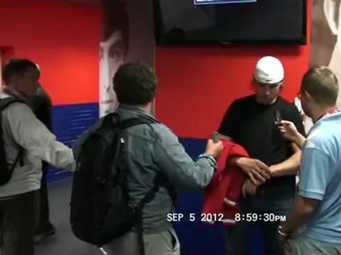 Станислав Жмакин после игры с к.ЦСКА 05.09.12.