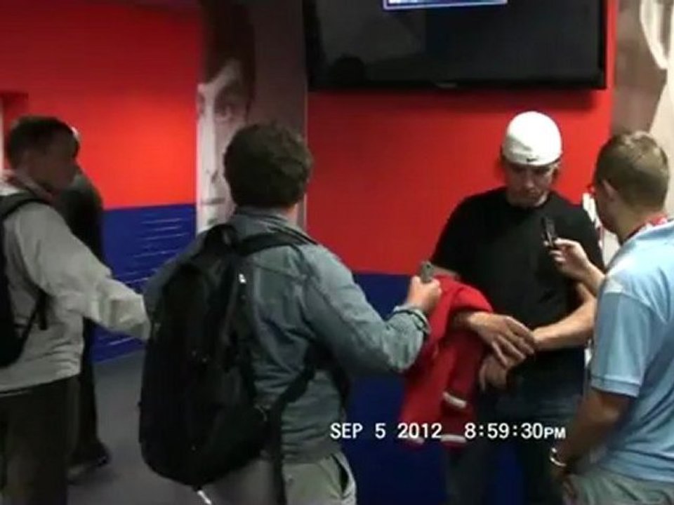 Станислав Жмакин после игры с к.ЦСКА 05.09.12.