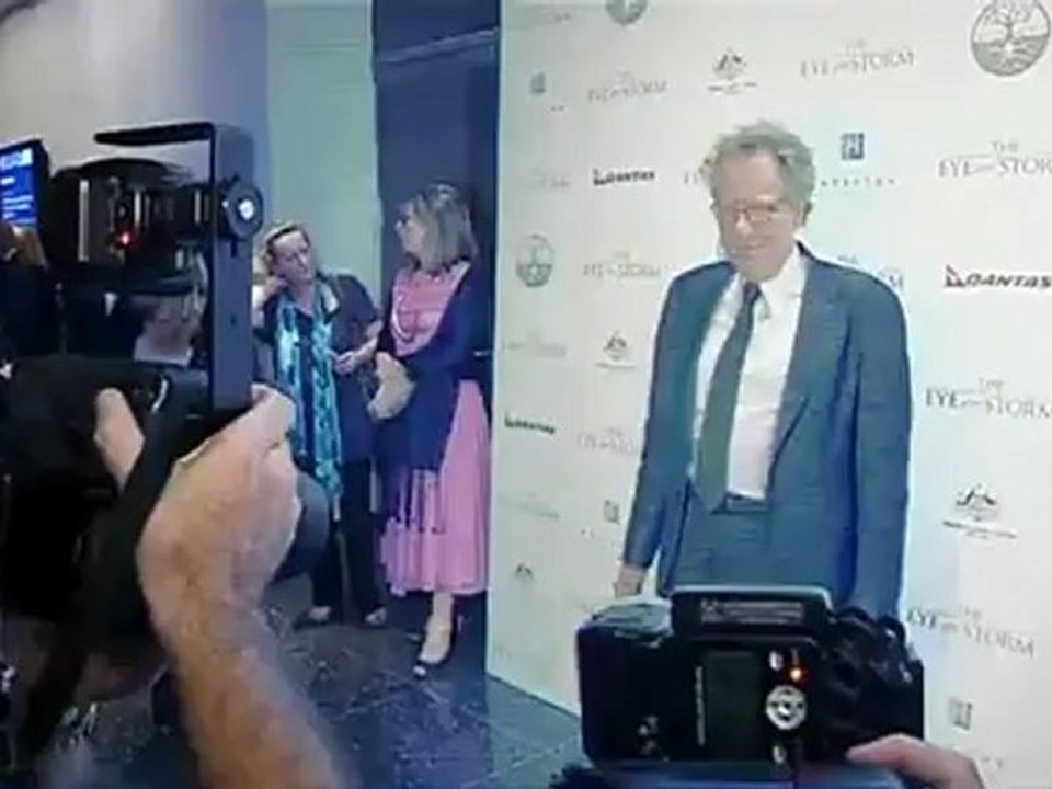 Geoffrey Rush brings a 'storm' to New York
