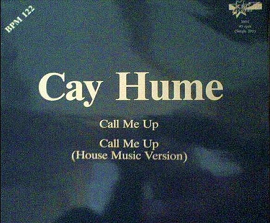 Cay Hume - Call Me Up (andresnrdj xtnd)