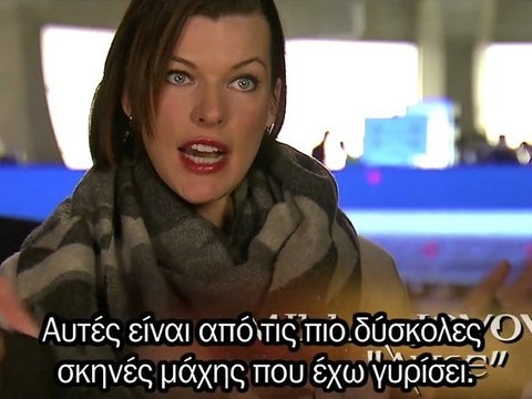 RESIDENT EVIL: Η ΤΙΜΩΡΙΑ 3D (Resident Evil: Retribution 3D): Πίσω από τις κάμερες