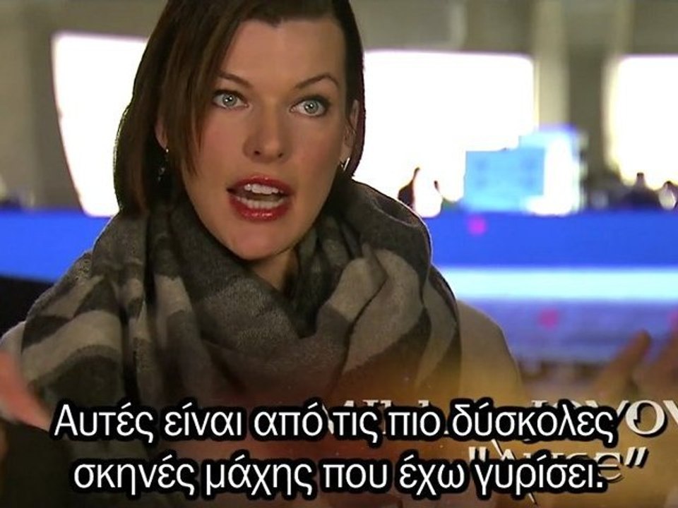 RESIDENT EVIL: Η ΤΙΜΩΡΙΑ 3D (Resident Evil: Retribution 3D): Πίσω από τις κάμερες