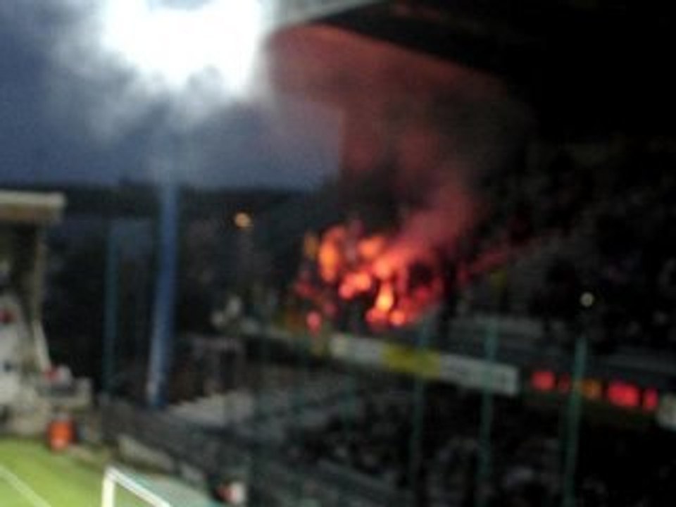 Supporters nantais a auxerre