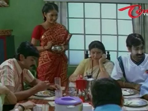 Telugu Comedy Scene - Raviteja Reveals L B Sriram's Diseases