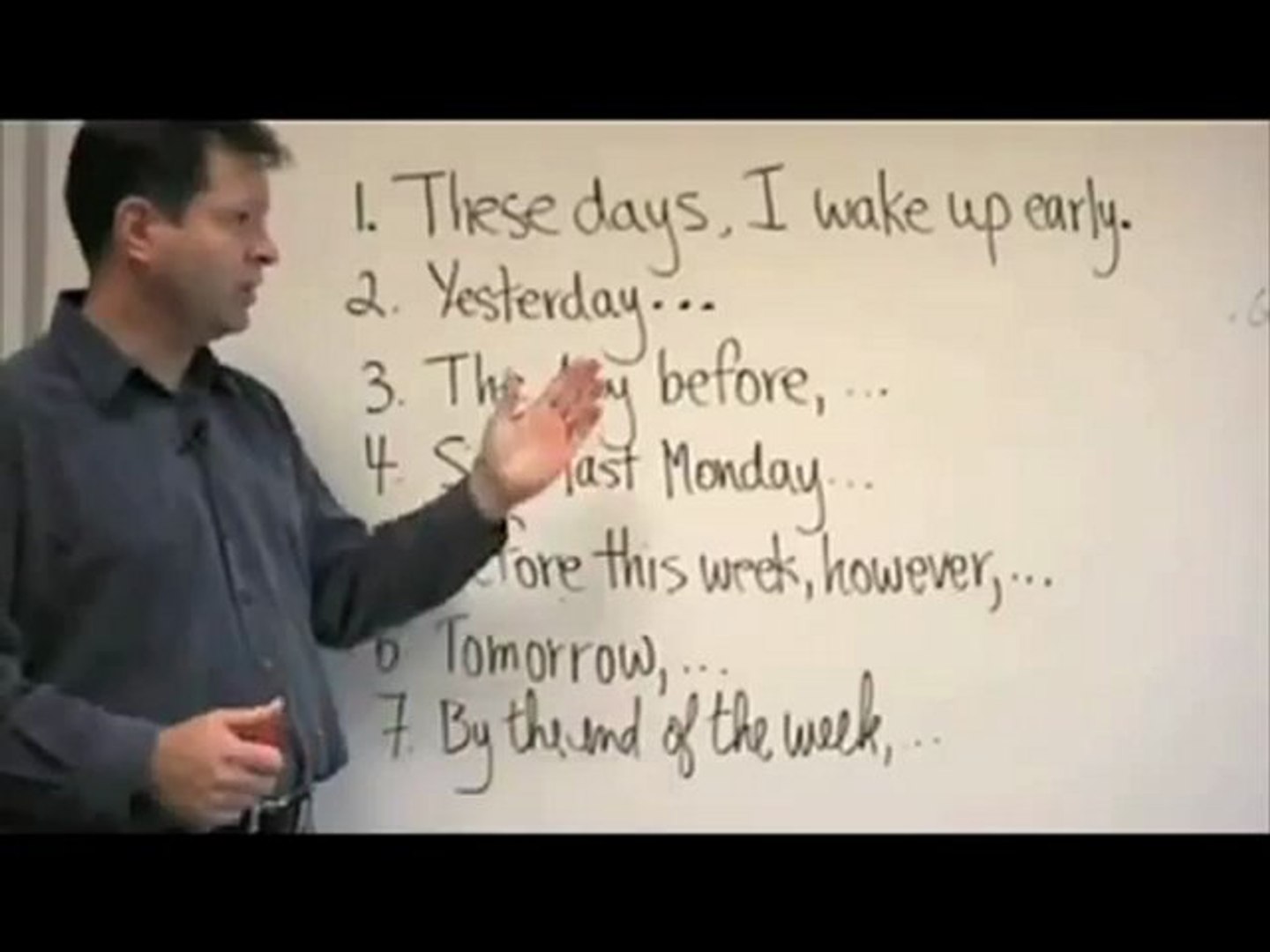 Advanced English Grammar Lesson for ESL   Perfect Tenses