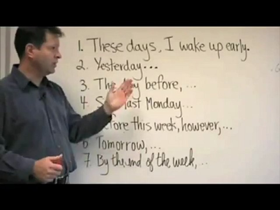 Advanced English Grammar Lesson for ESL   Perfect Tenses