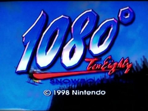 First Level - Test - 1080 Snowboarding - Nintendo 64