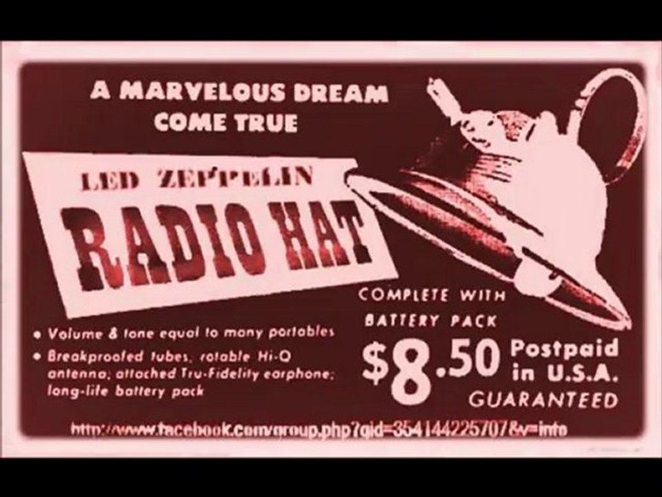 Led Zeppelin Radio Hat