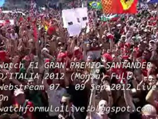 GRAN PREMIO SANTANDER 2012 Live Webstream