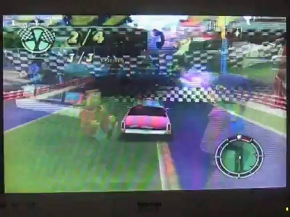 The Simpsons Hit & Run Niveau 1 Course 3 : Homer VS Bart