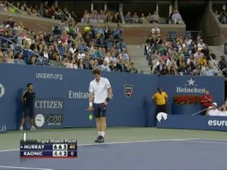 Murray supera Raonic - US Open, ottavi