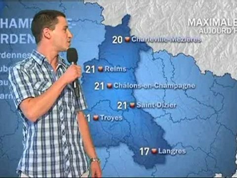 Météo Foire de Châlons lundi (03/09/2012)