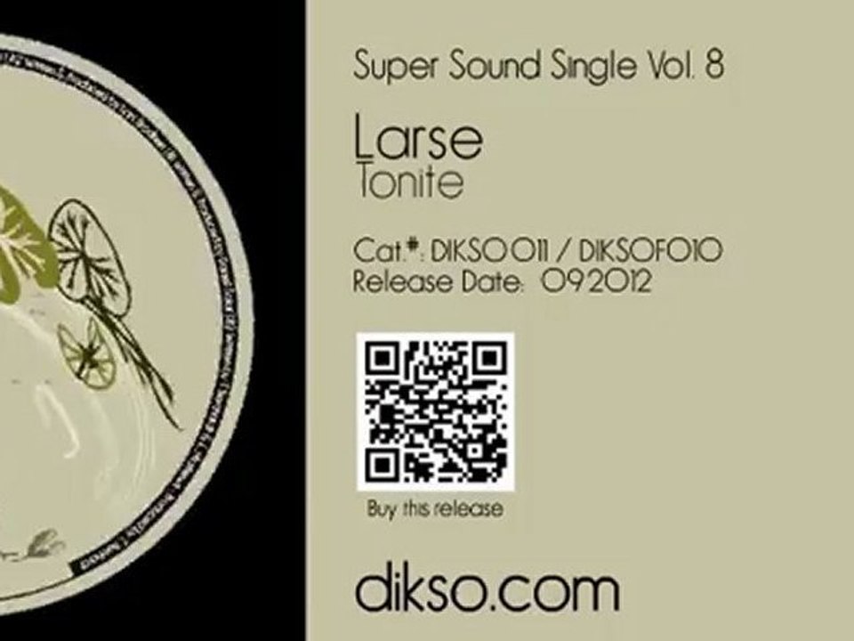 Larse - Tonite [DIKSO 011]