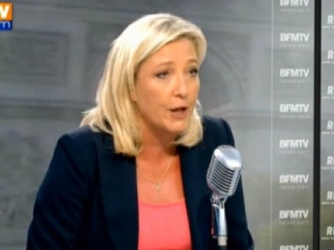 Marine Le Pen se pose en vraie leader de l'opposition