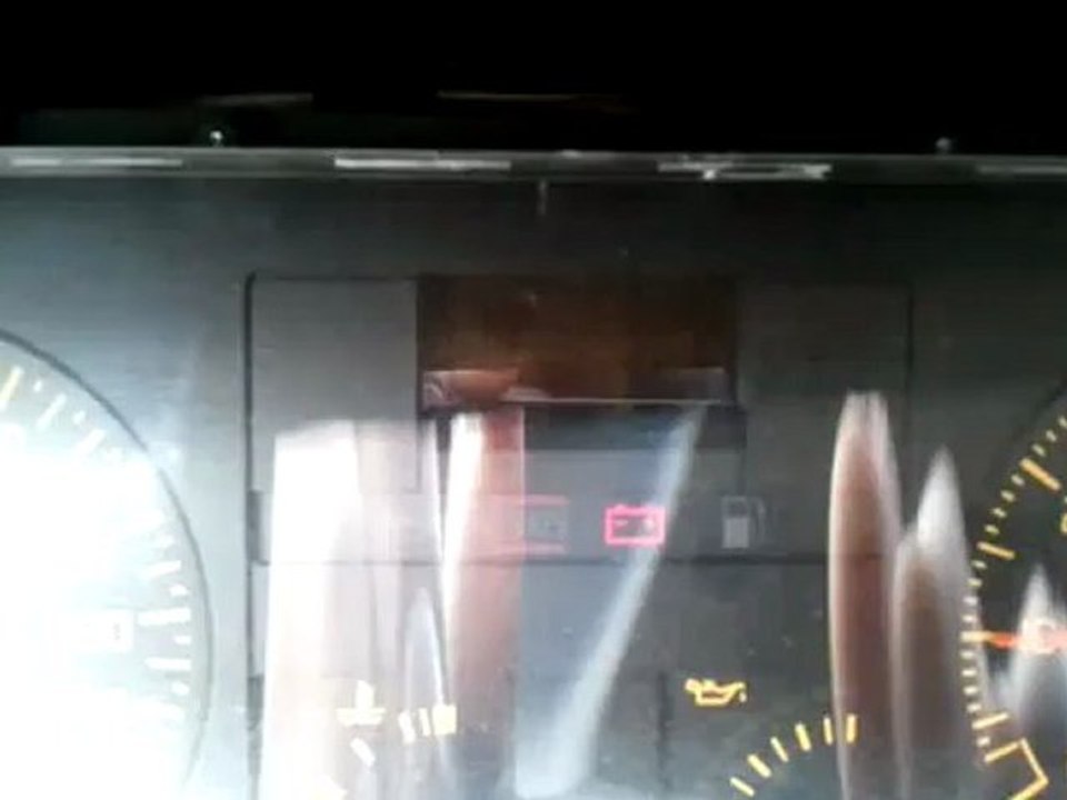 ordinateur qui clignotte