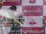 Watch F1 Race GRAN PREMIO SANTANDER 2012