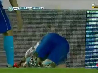 PENAL ATAJADO POR PELLETIERI - RACING 3 SAN MARTIN SAN JUAN 1 - FECHA 5 (03 09 2012)