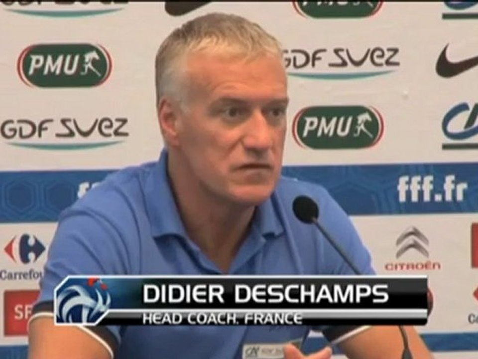 Deschamps: 'Volle Konzentration auf Finnland'