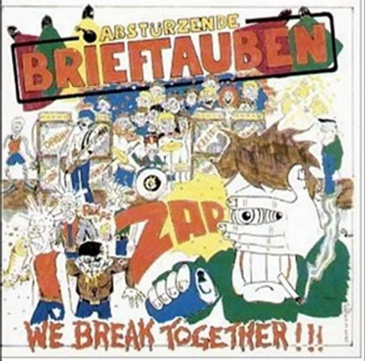 Abstürzende Brieftauben We break together