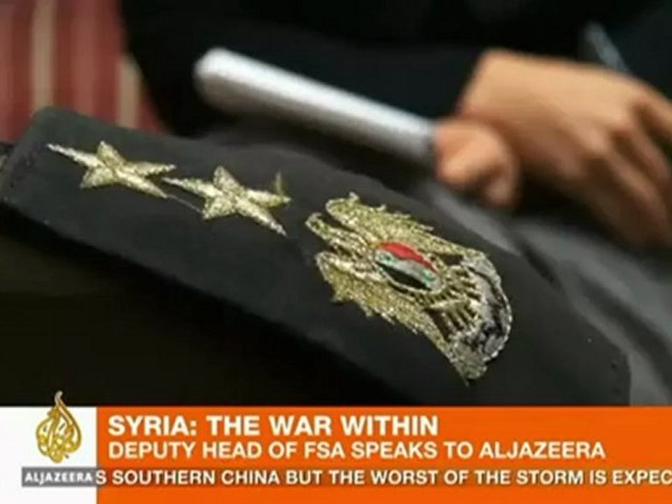 Syria: Al Jazeera speaks to FSA deputy commander