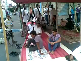 بعد نصب خيمة الاعتصام بمطروح - استرداد الثورة #sep30