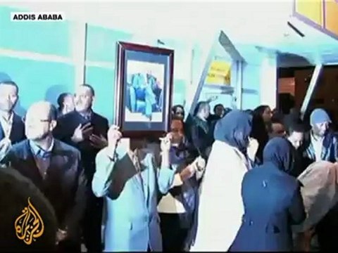 Ethiopians mourn Meles Zenawi