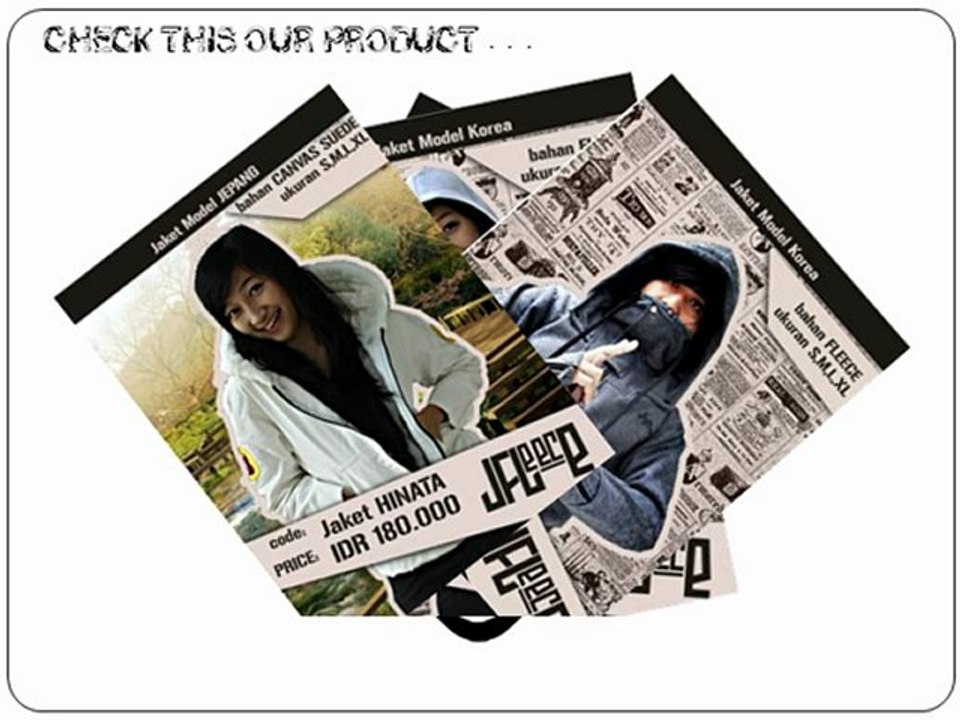 belanja jaket gaul Jakarta, Bandung dan Surabaya