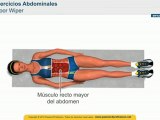 Mejor ejercicio abdomen - Un Vientre Plano RAPIDO - ejercicio Abdominales Floor Wiper