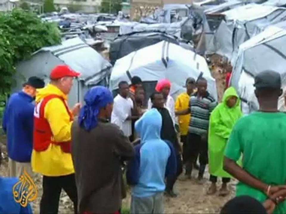 Storm Isaac sweeps through Haiti