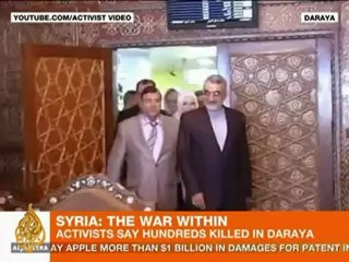Syria accused of massacre near Damascus
