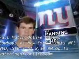 Dallas Cowboys vs New York Giants Full Match Live Webcast