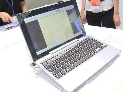 IFA 2012 : Samsung Ativ Smart PC, entre la tablette et l'ordinateur portable