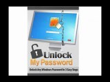 Windows password remover - Unlock my password software