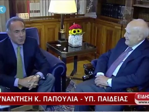 Εnikos.gr Ο ΑΡΒΑΝΙΤΟΠΟΥΛΟΣ ΣΤΟΝ ΠΑΠΟΥΛΙΑ ΝΕΤ 04.09.2012