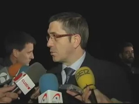 Patxi López defiende a Eguiguren: No voy a permitir ningún tipo de persecución