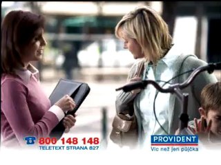 Provident reklama 2006 - Rychlá půjčka