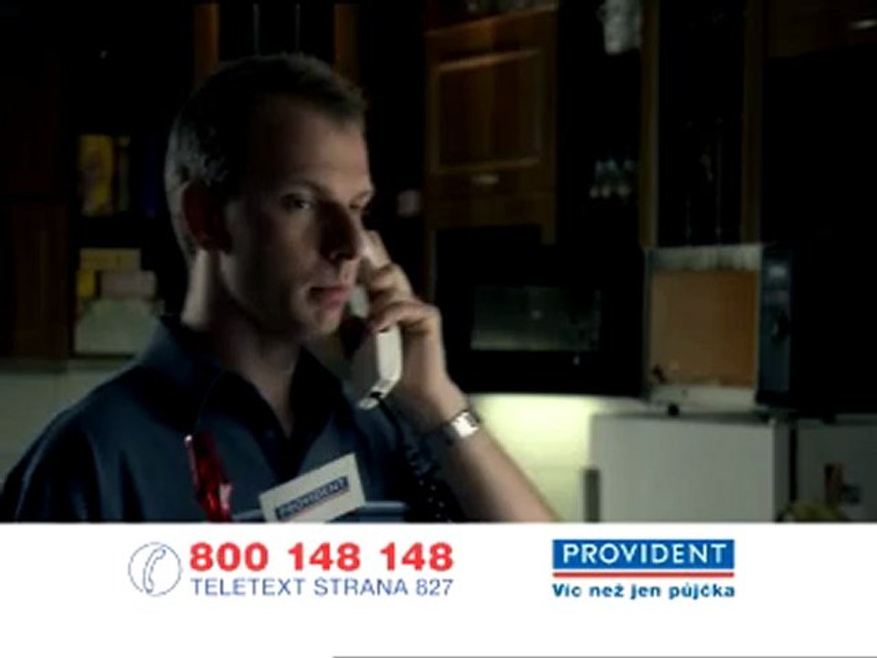 Provident reklama 2007 - Když vybouchne mikrovlnka