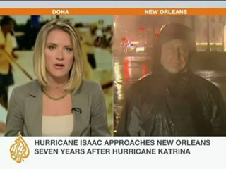 Tom Ackerman reports on Hurricane Isaac from New Orleans