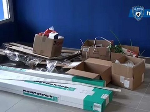 SC Bastia : Travaux du stade Armand Cesari / Sept.2012